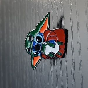 Disney "Stitch as Grogu" Enamel Pin